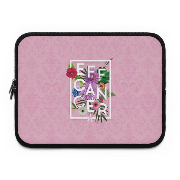 Floral Eff Laptop Sleeve