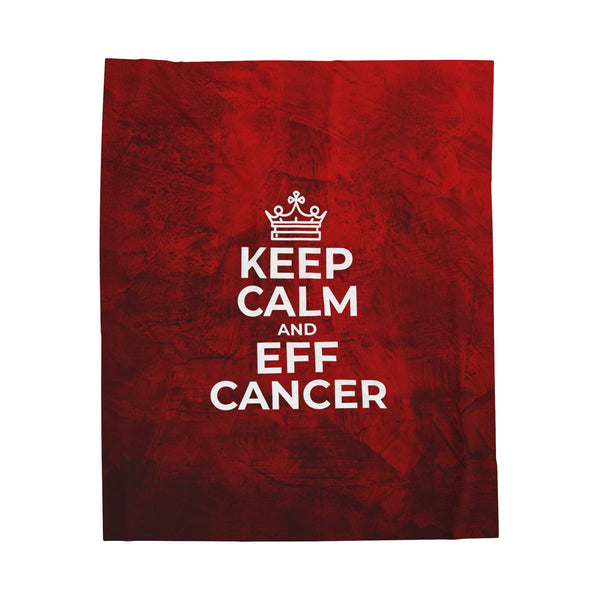 Keep Calm Plush Blanket