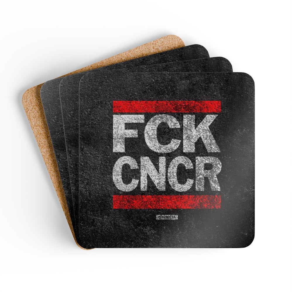 FCK CNCR Coaster Set