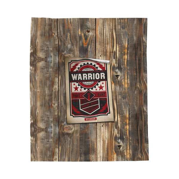 Warrior Street Plush Blanket