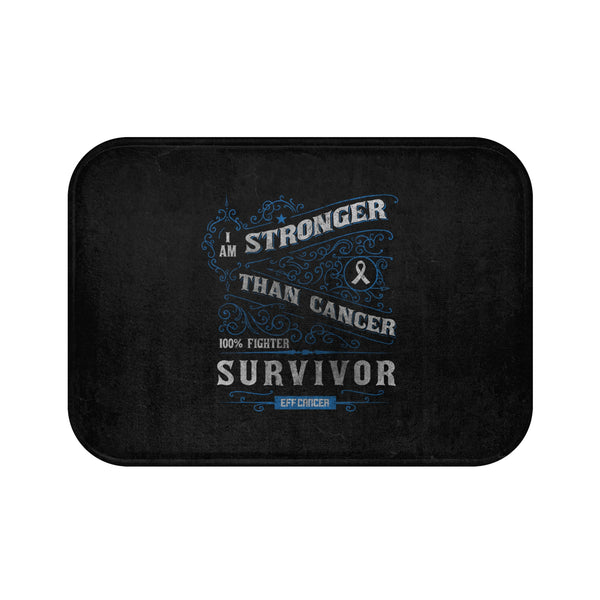 Vintage Stronger Bath Mat