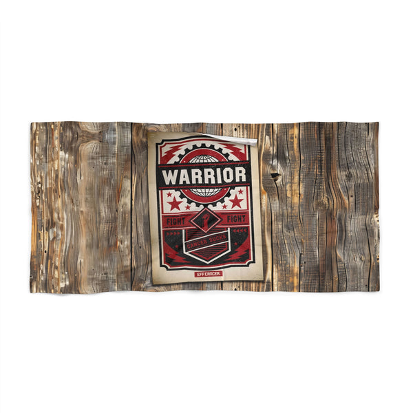 Warrior Street Beach Towel