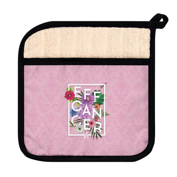 Floral Eff Pot Holder