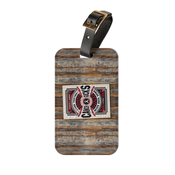 Cancer Sucks Street Luggage Tag