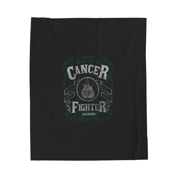 Vintage Fighter Plush Blanket