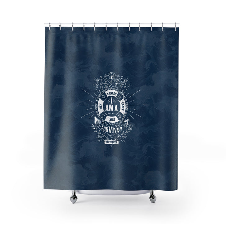 Never Sink Shower Curtain