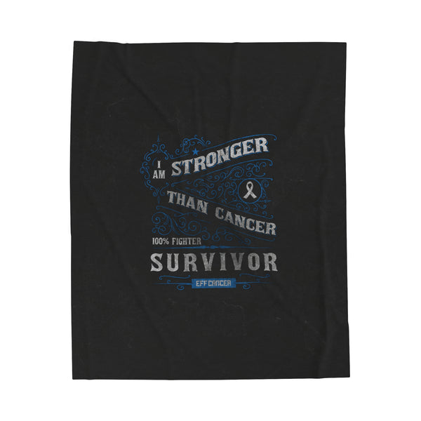 Vintage Stronger Plush Blanket