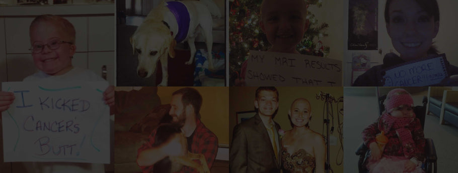 11 humans and 1 dog defeat cancer! You can't beat those smiles!
