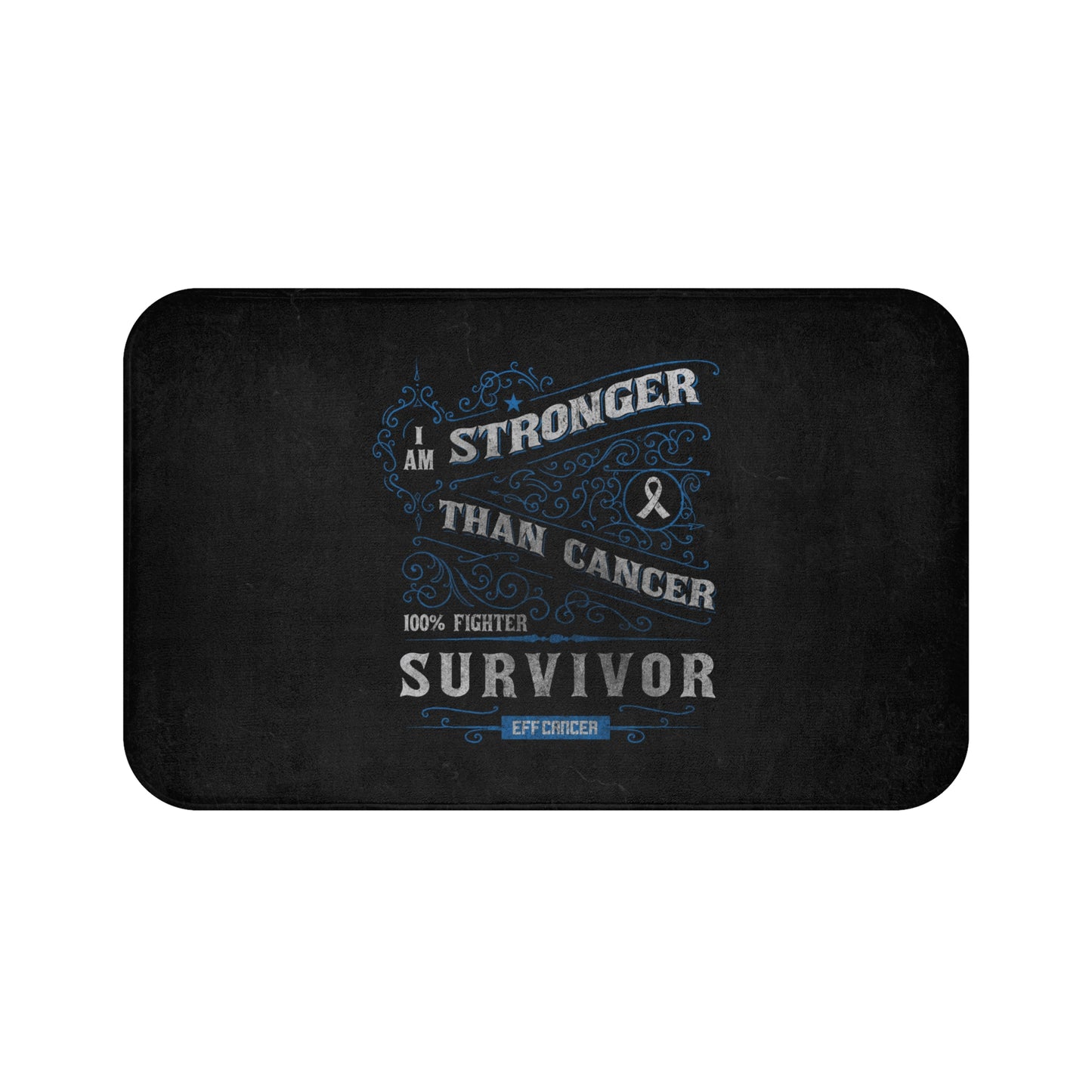 Vintage Stronger Bath Mat