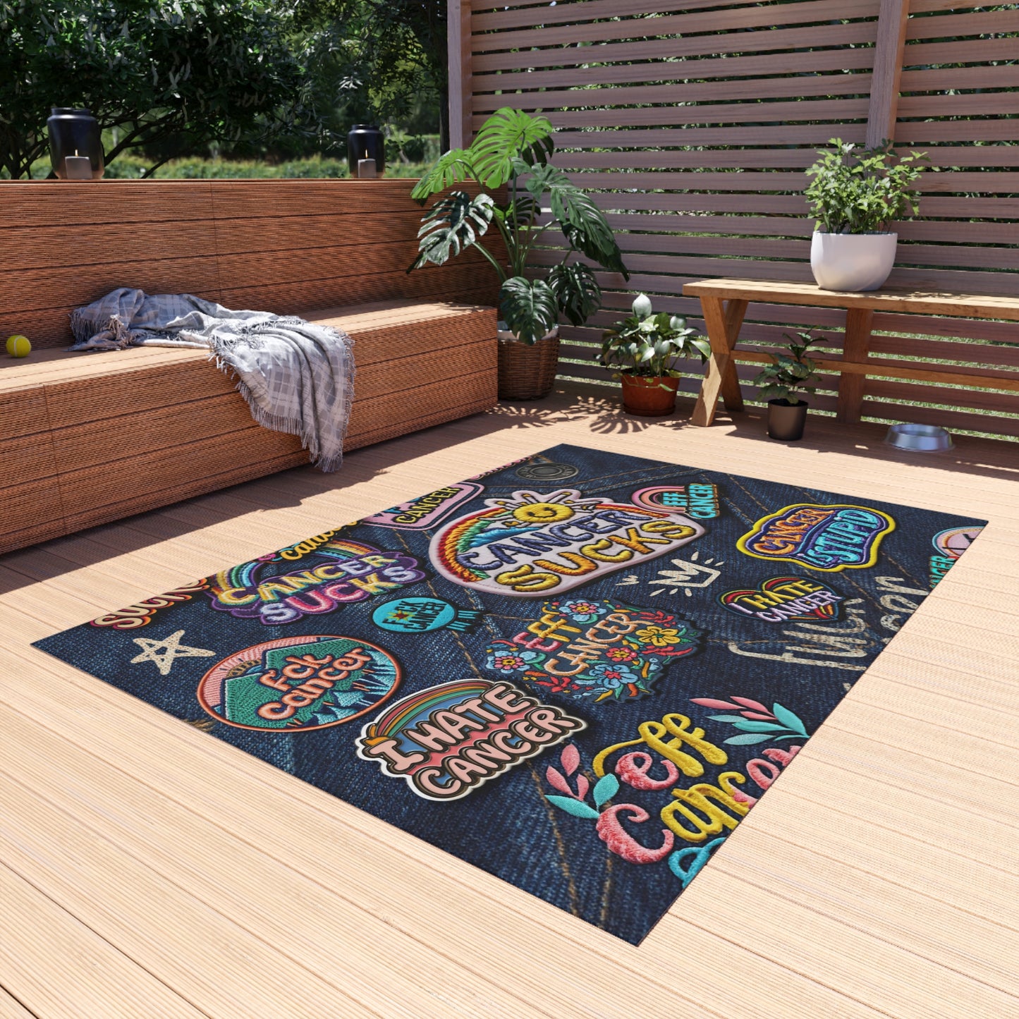 Patchy Outdoor Rug