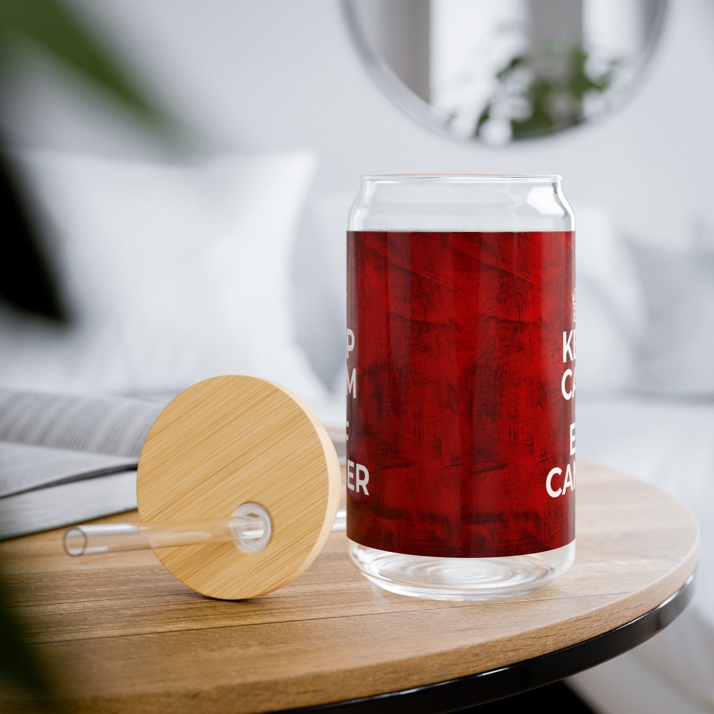 Keep Calm Glassware