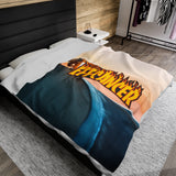 Thrashed Plush Blanket