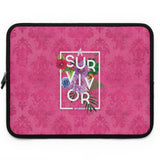 Floral Survival Laptop Sleeve