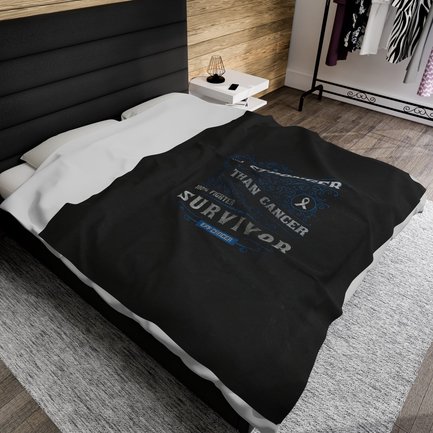 Vintage Stronger Plush Blanket