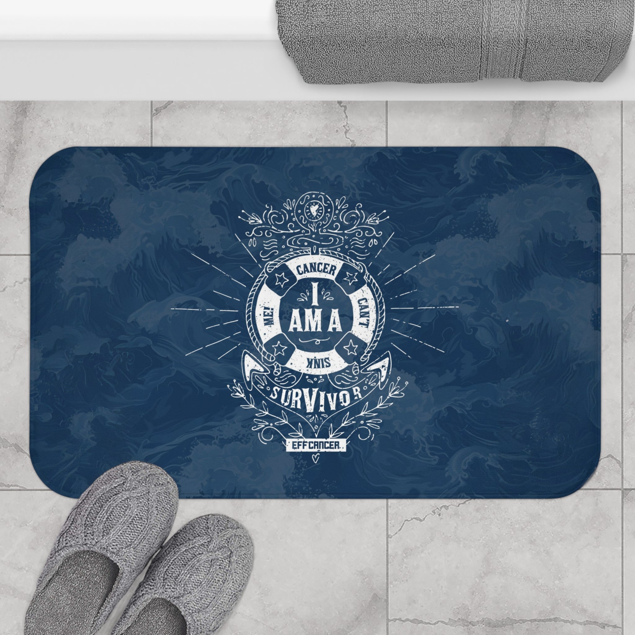 Never Sink Bath Mat
