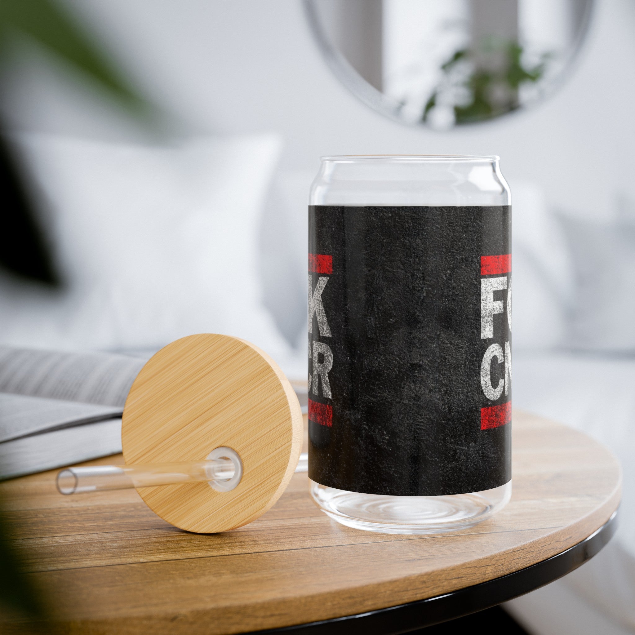 FCK CNCR Glassware