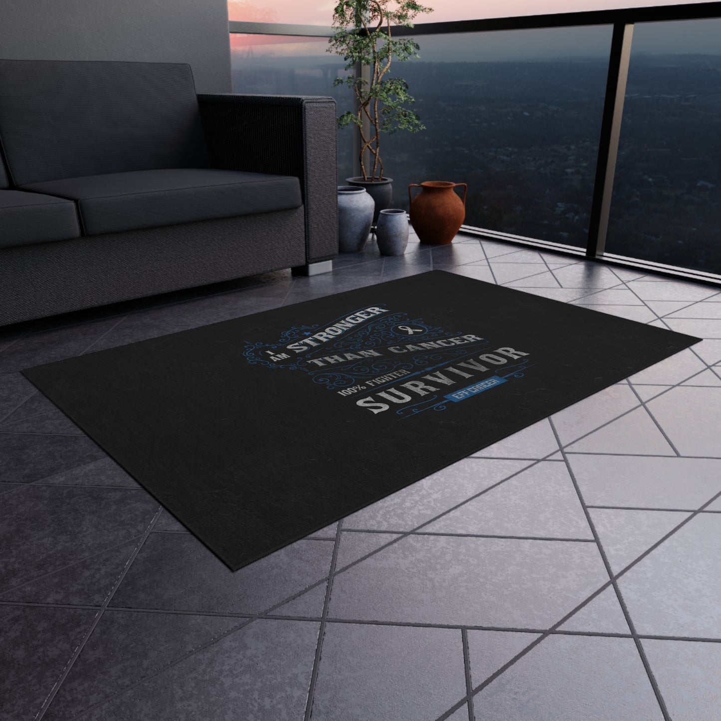 Vintage Stronger Outdoor Rug