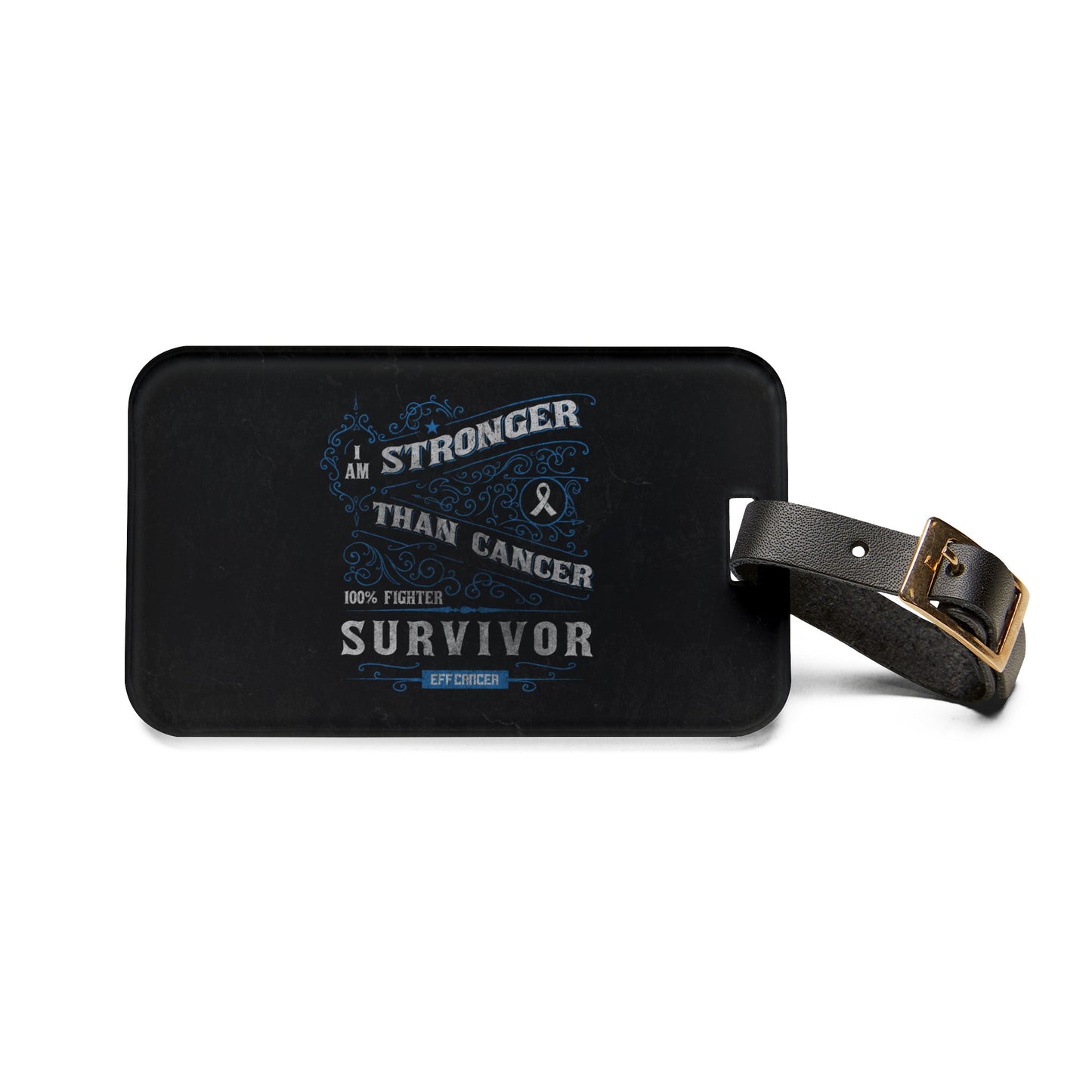 Vintage Stronger Luggage Tag