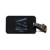 Vintage Stronger Luggage Tag