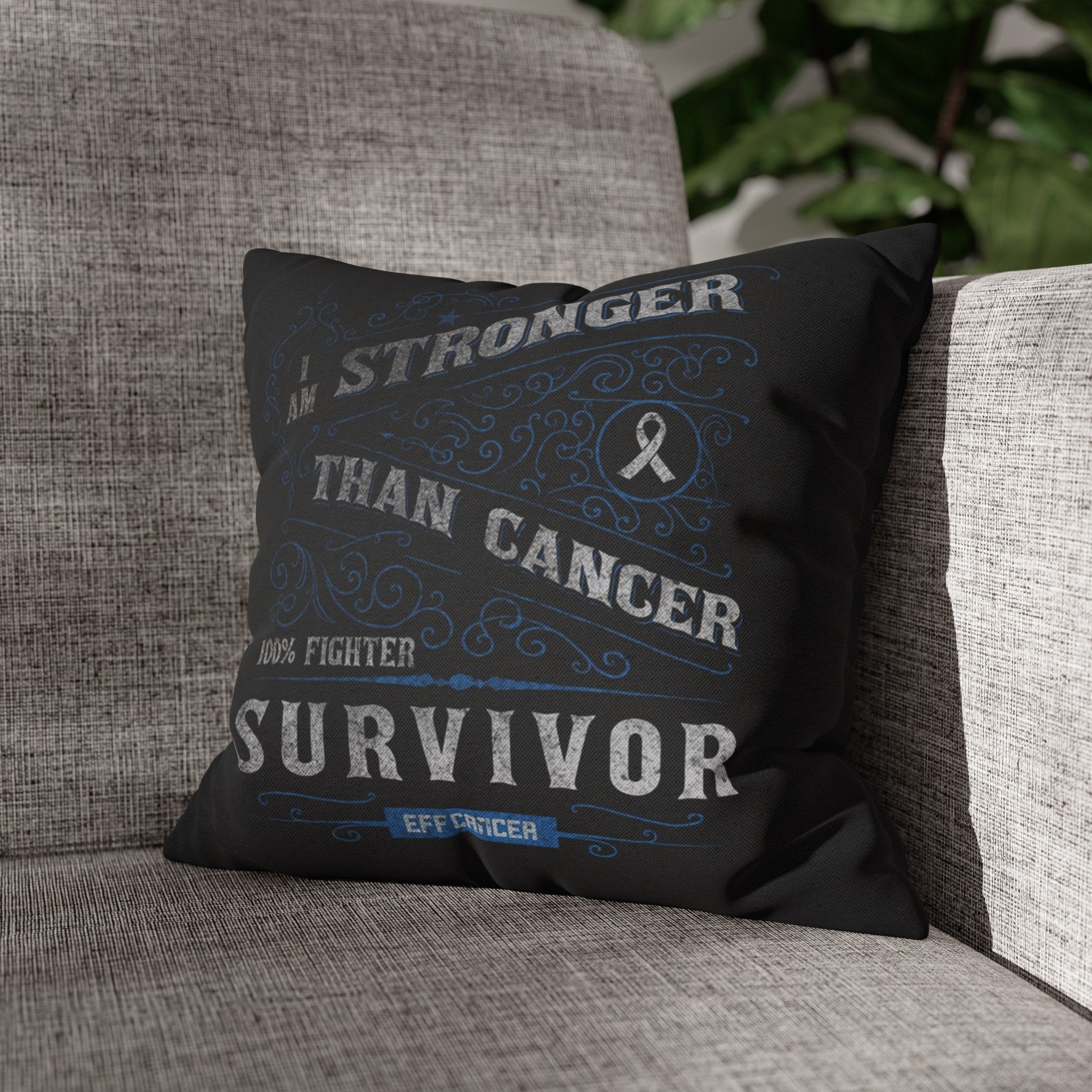 Vintage Stronger Pillow Cover
