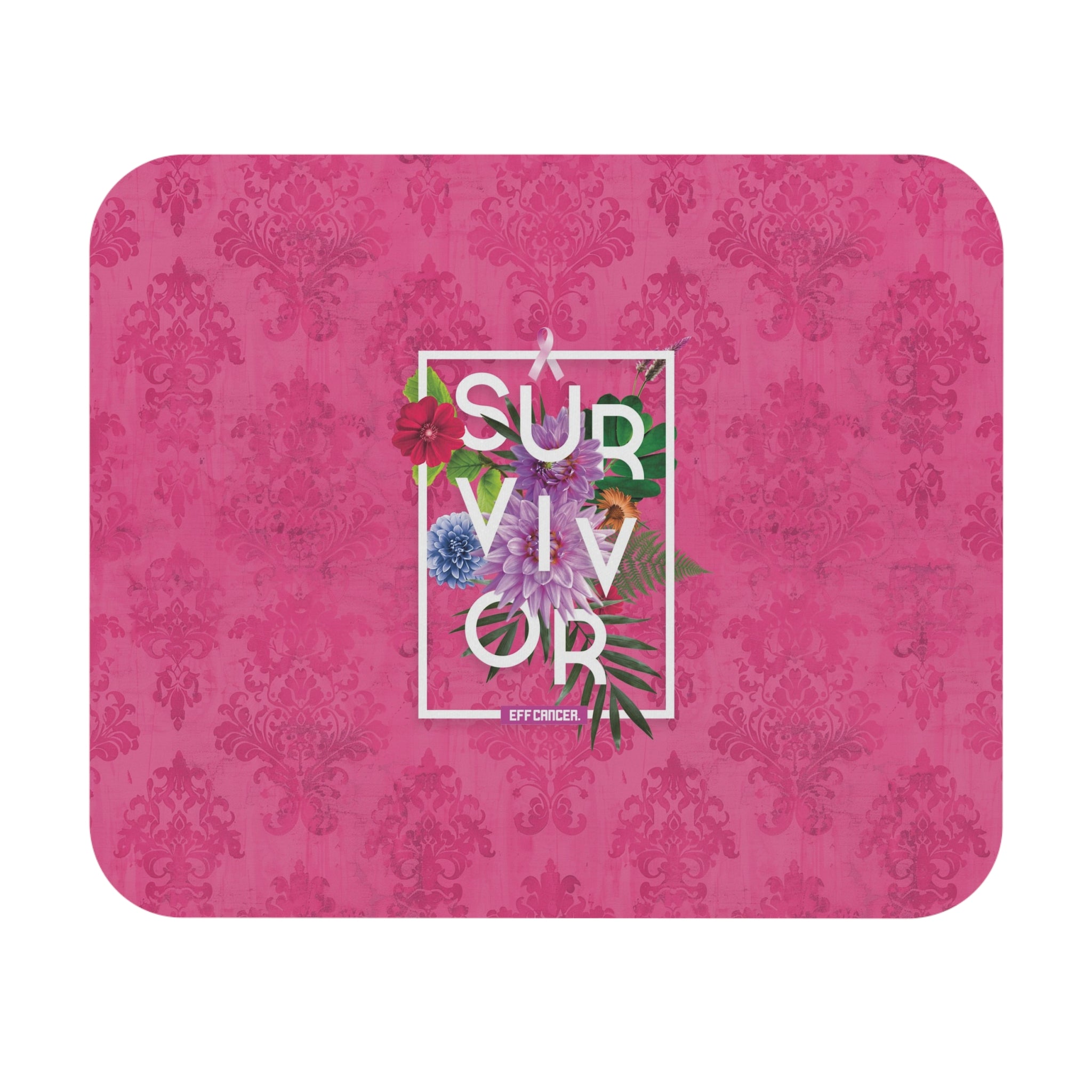 Floral Survival Mouse Pad