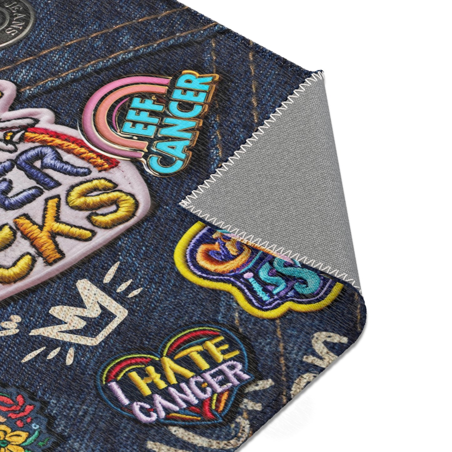 Patchy Area Rug