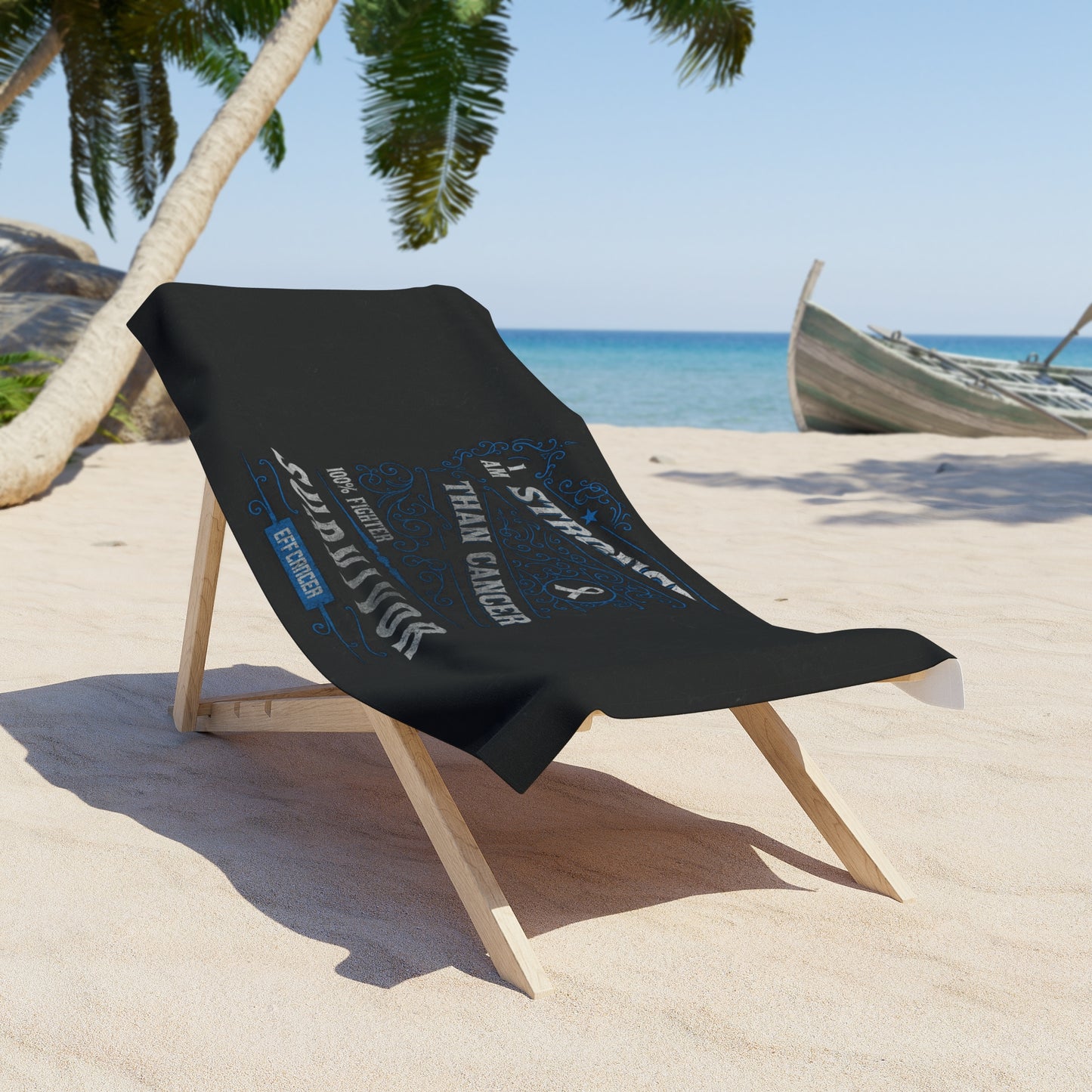 Vintage Stronger Beach Towel