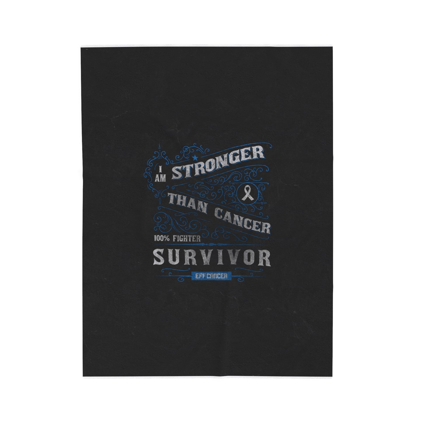 Vintage Stronger Plush Blanket
