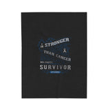 Vintage Stronger Plush Blanket