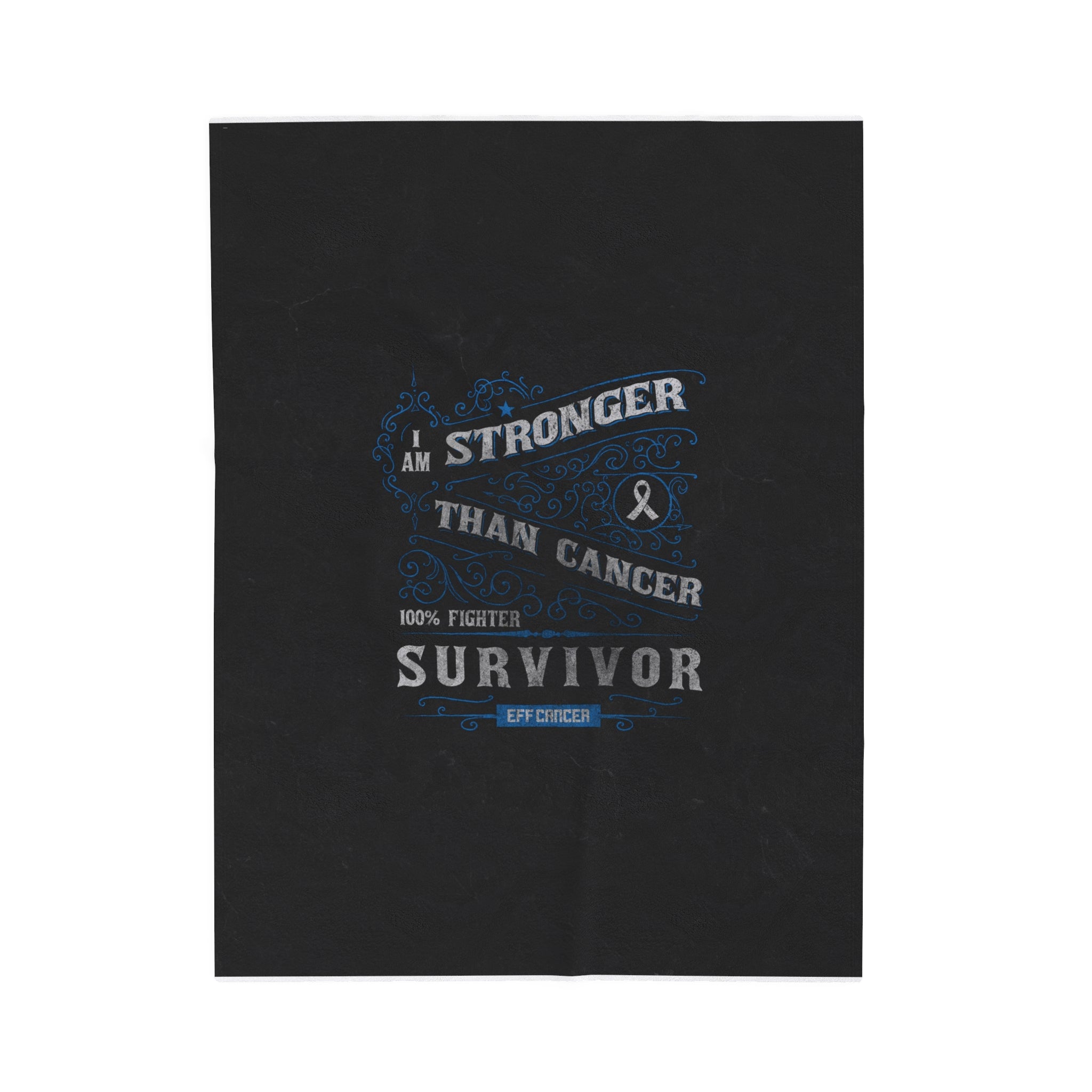 Vintage Stronger Plush Blanket
