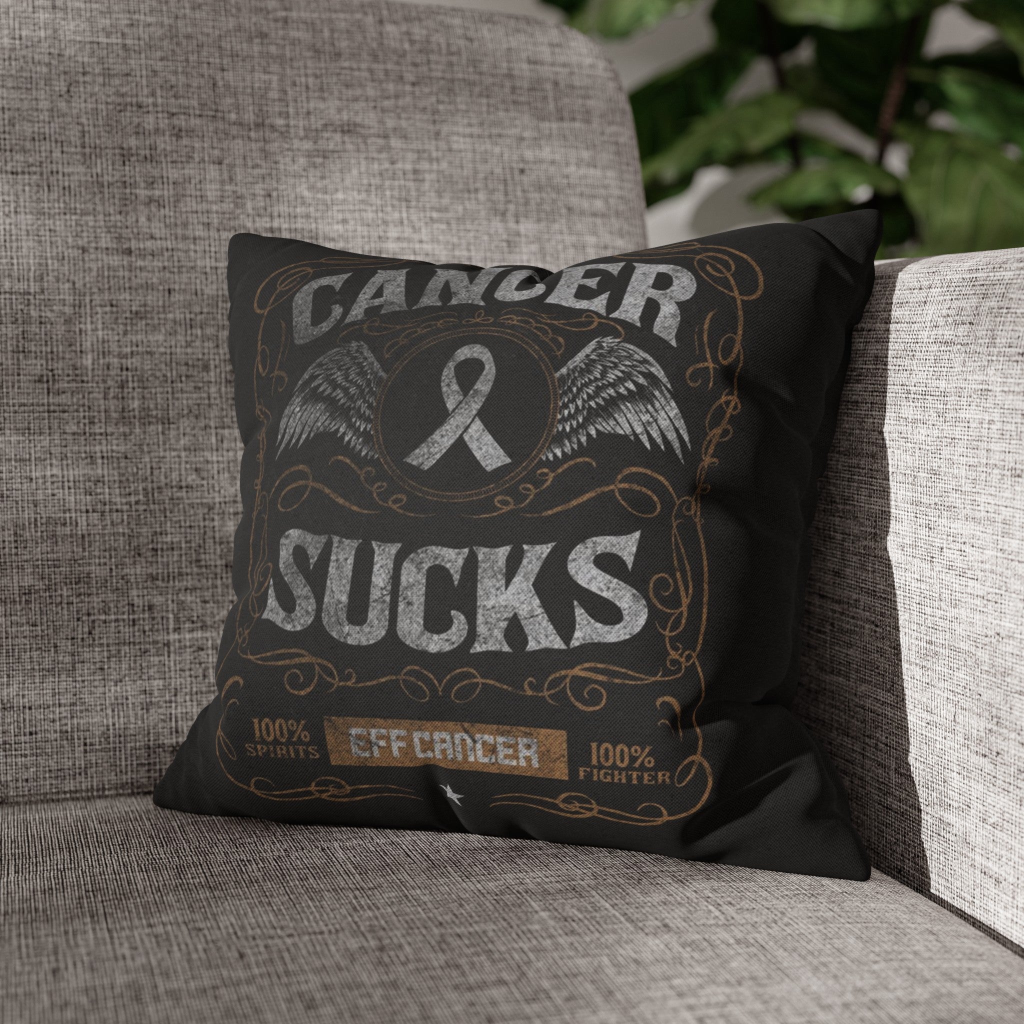 Vintage Sucks Pillow Cover