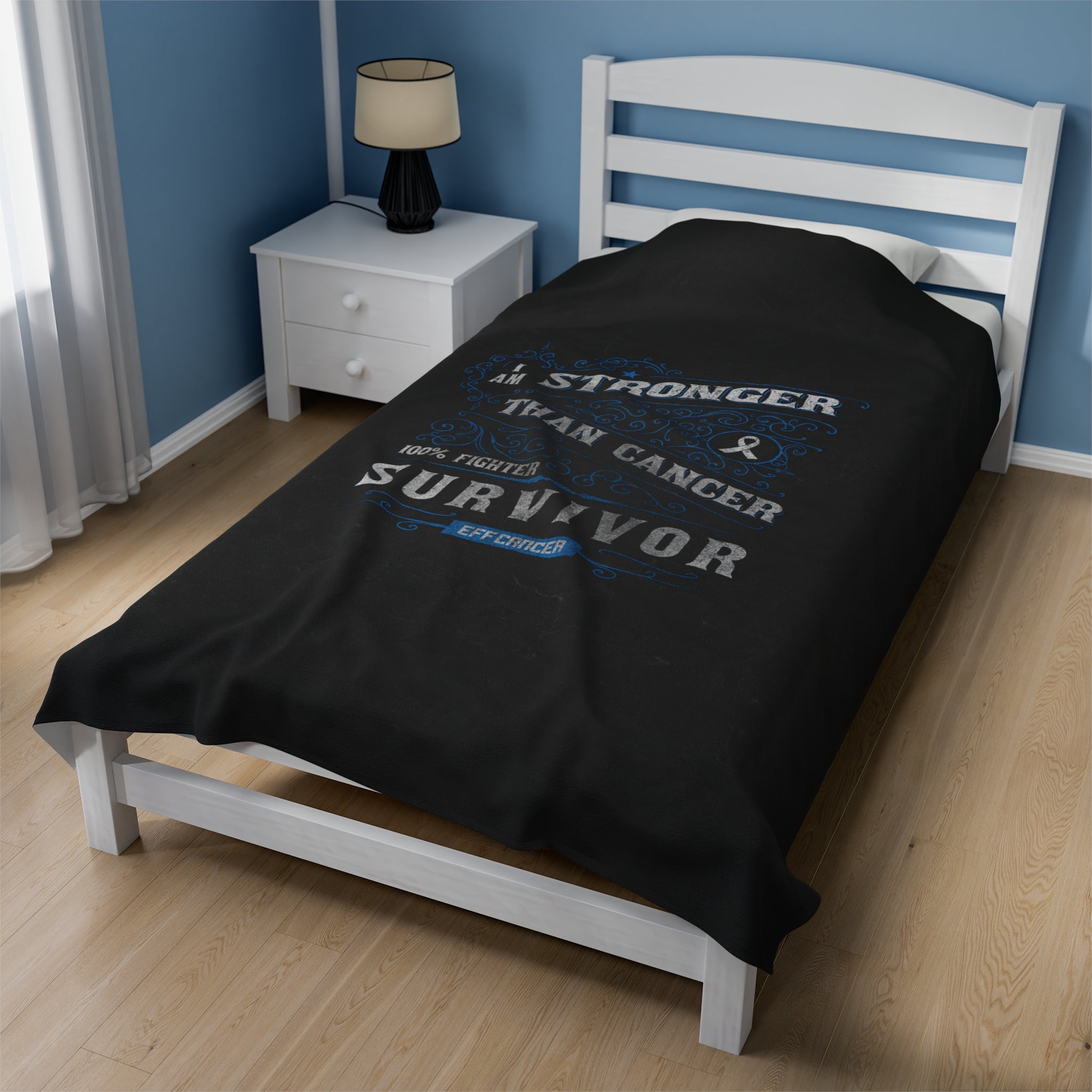 Vintage Stronger Plush Blanket