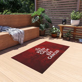 Keep Calm Outdoor Rug