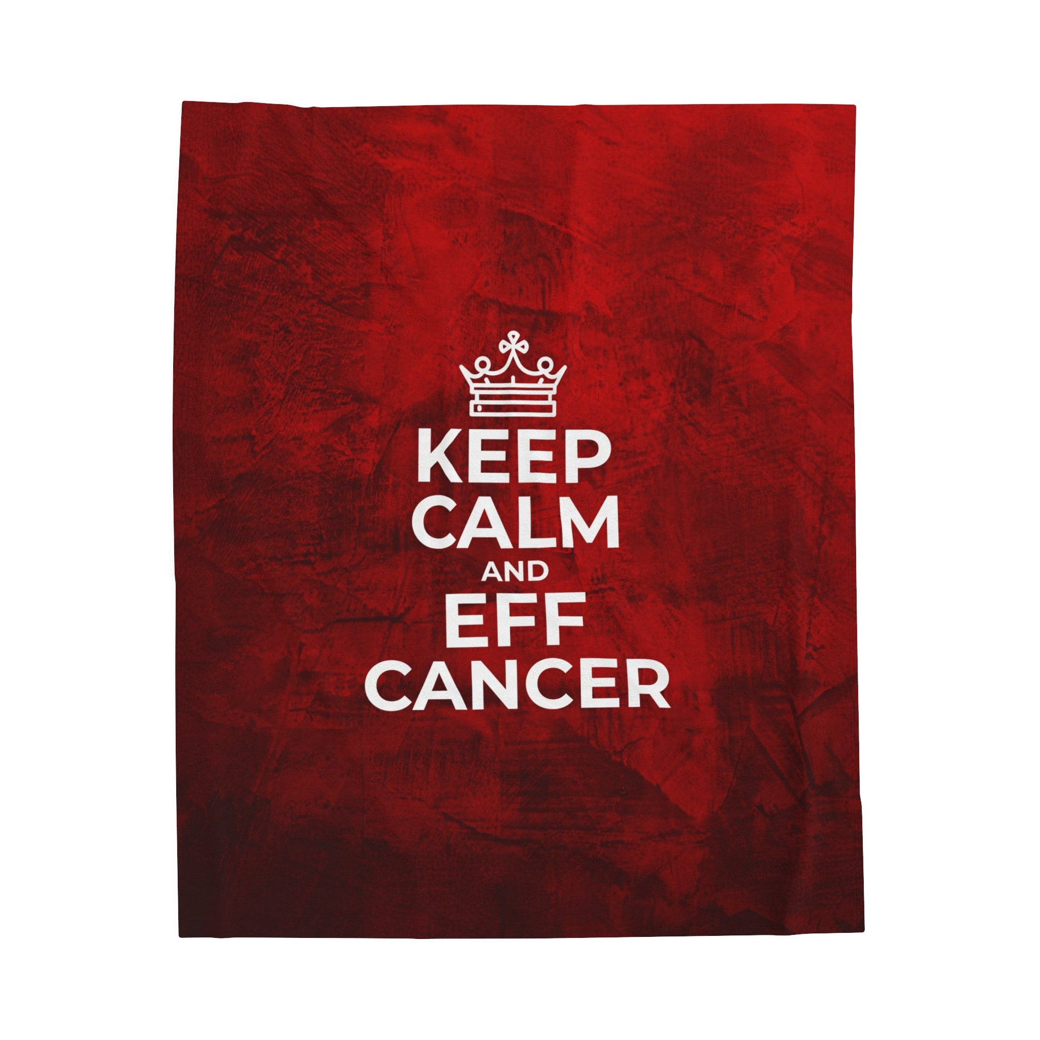 Keep Calm Plush Blanket