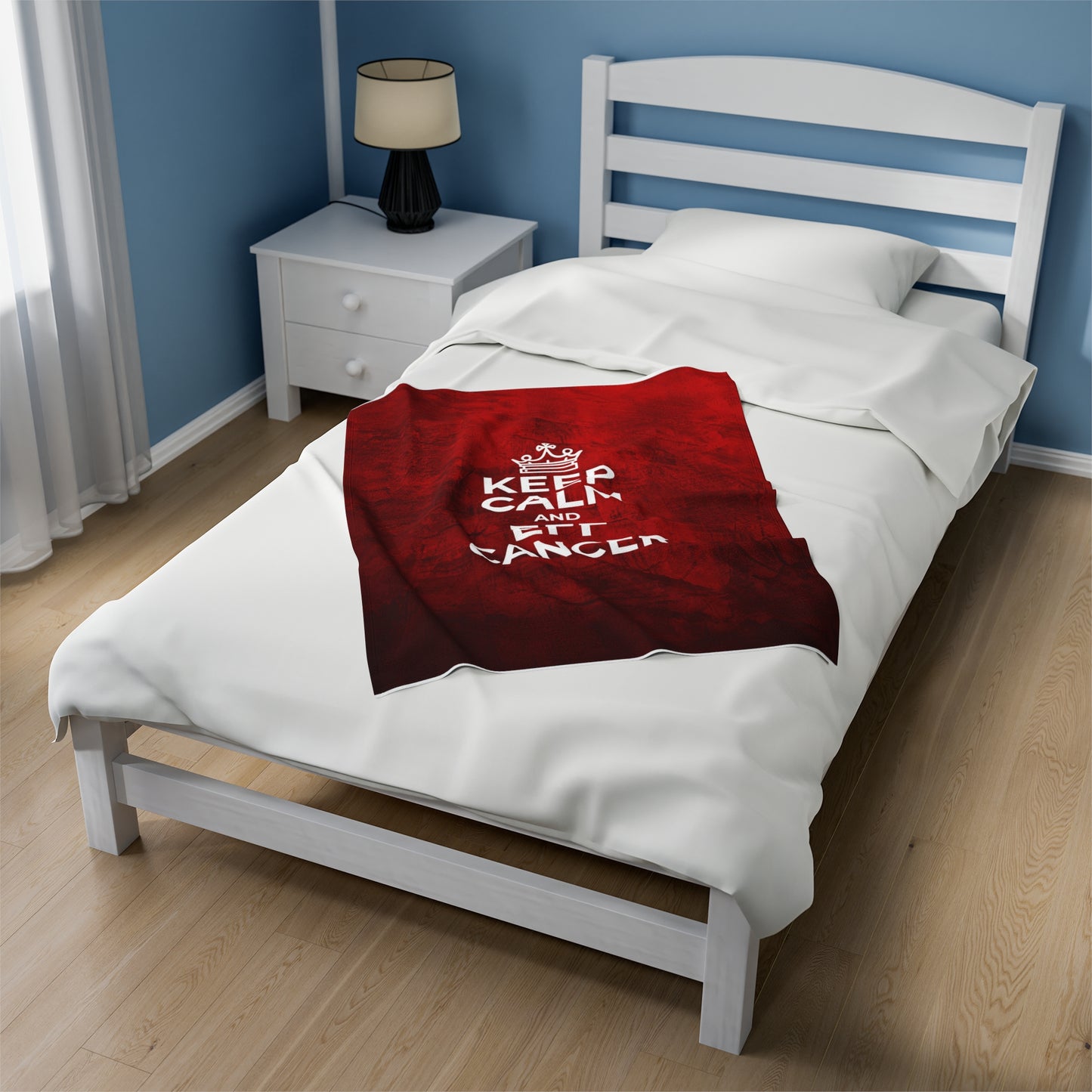 Keep Calm Plush Blanket