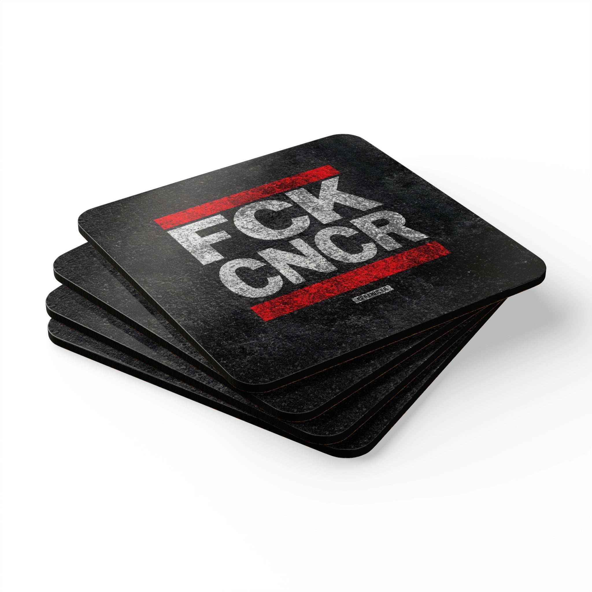 FCK CNCR Coaster Set