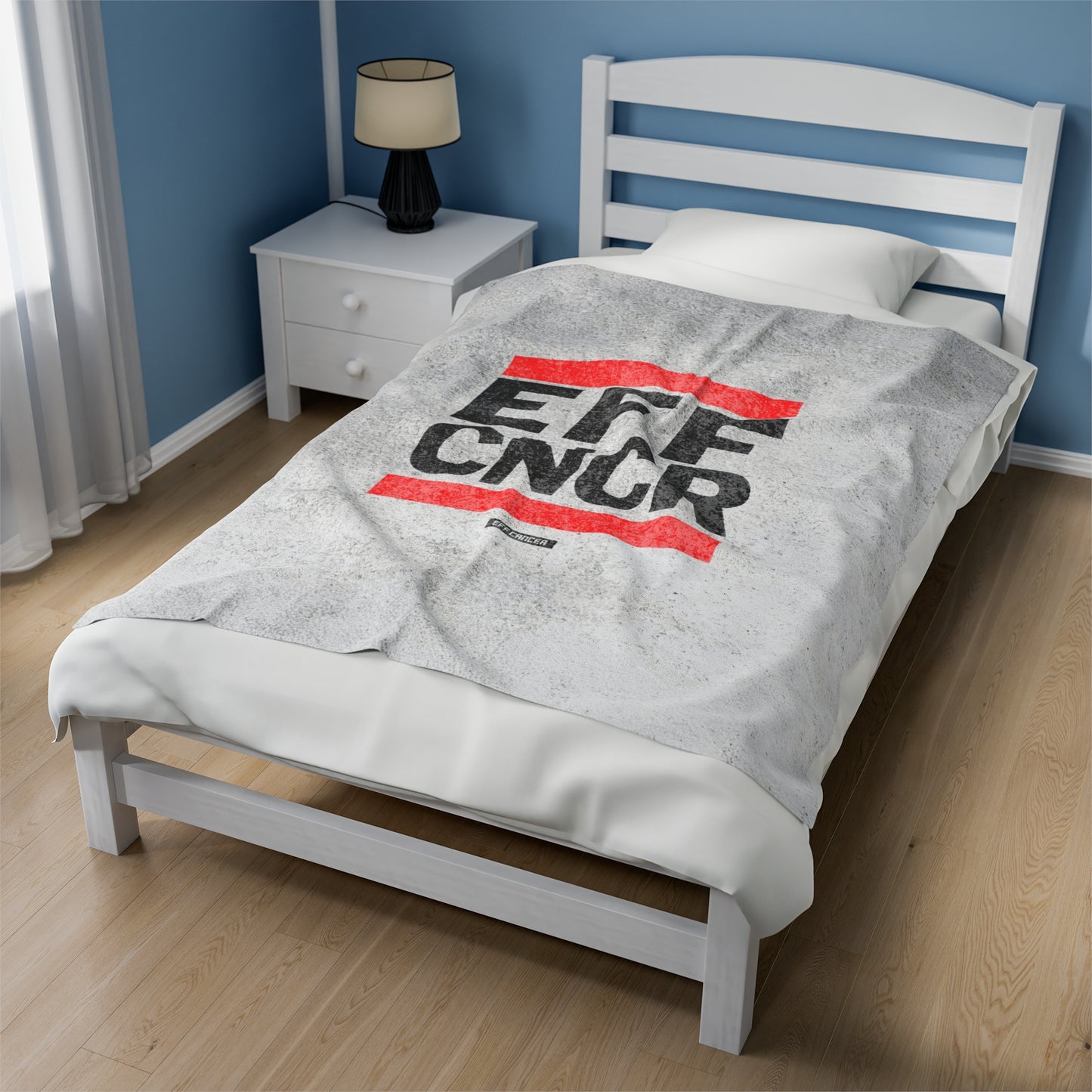 EFF CNCR Plush Blanket