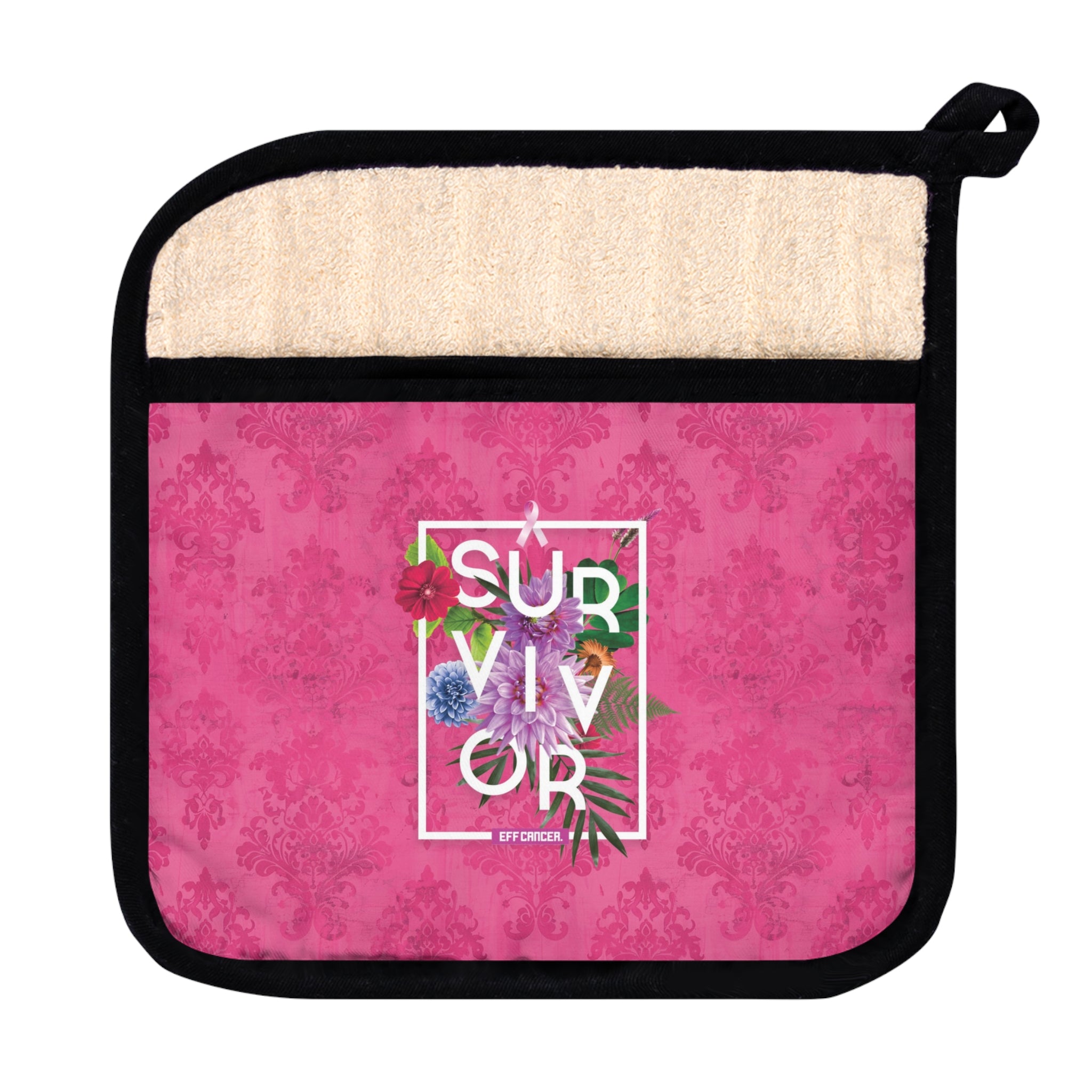 Floral Survival Pot Holder