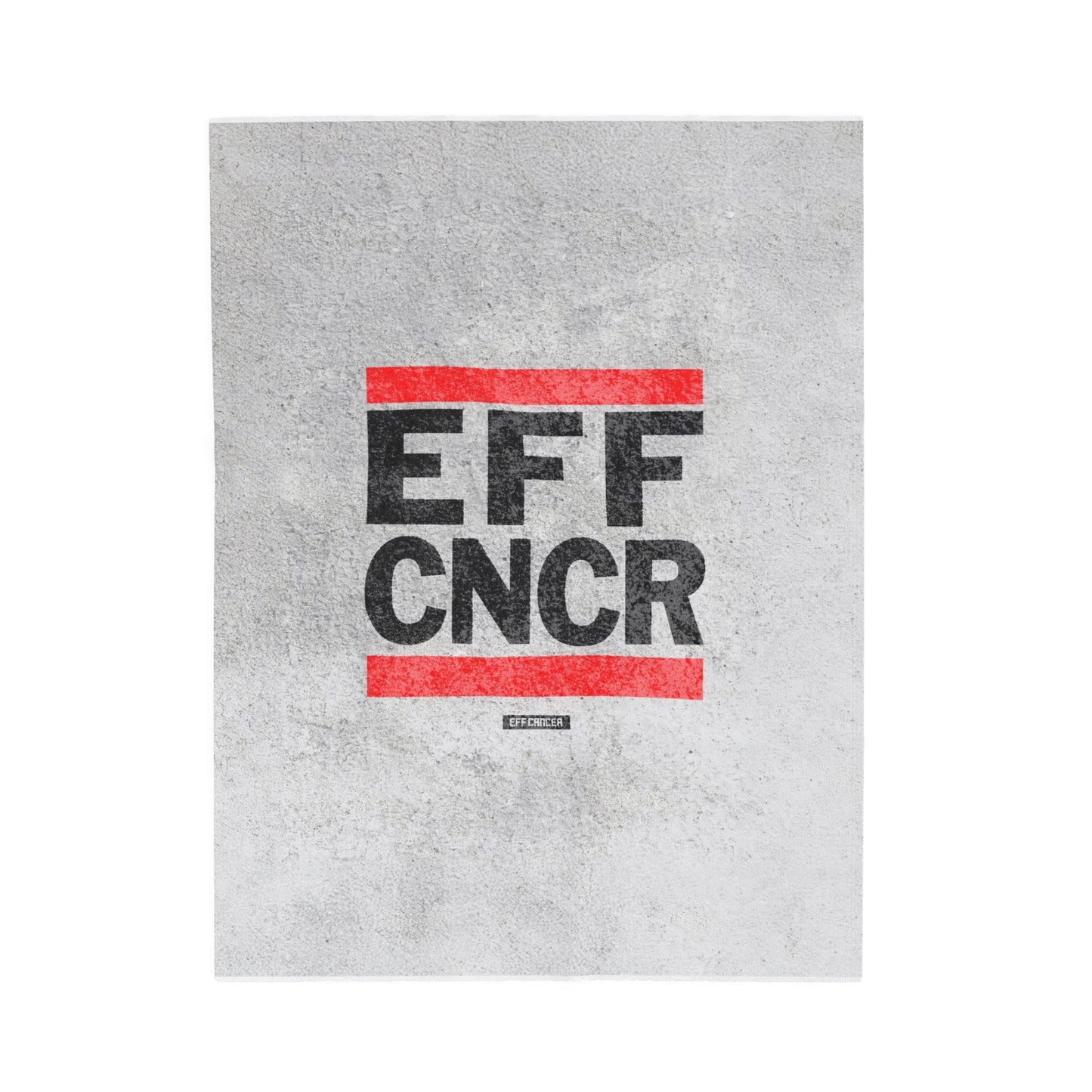 EFF CNCR Plush Blanket