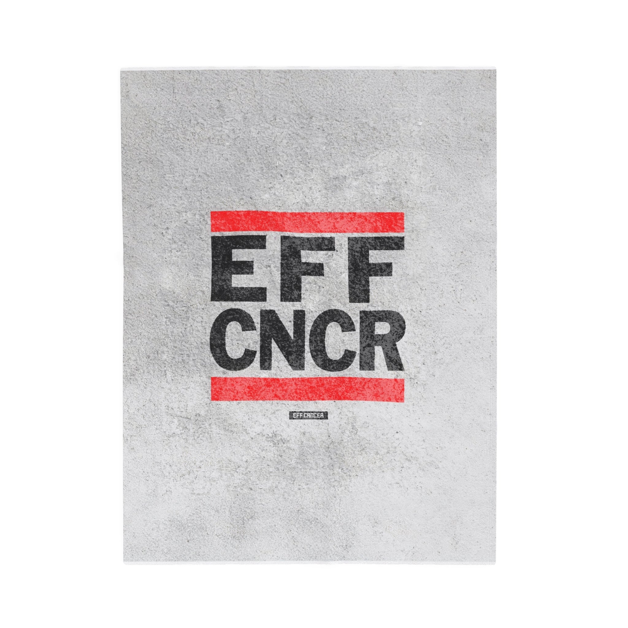EFF CNCR Plush Blanket