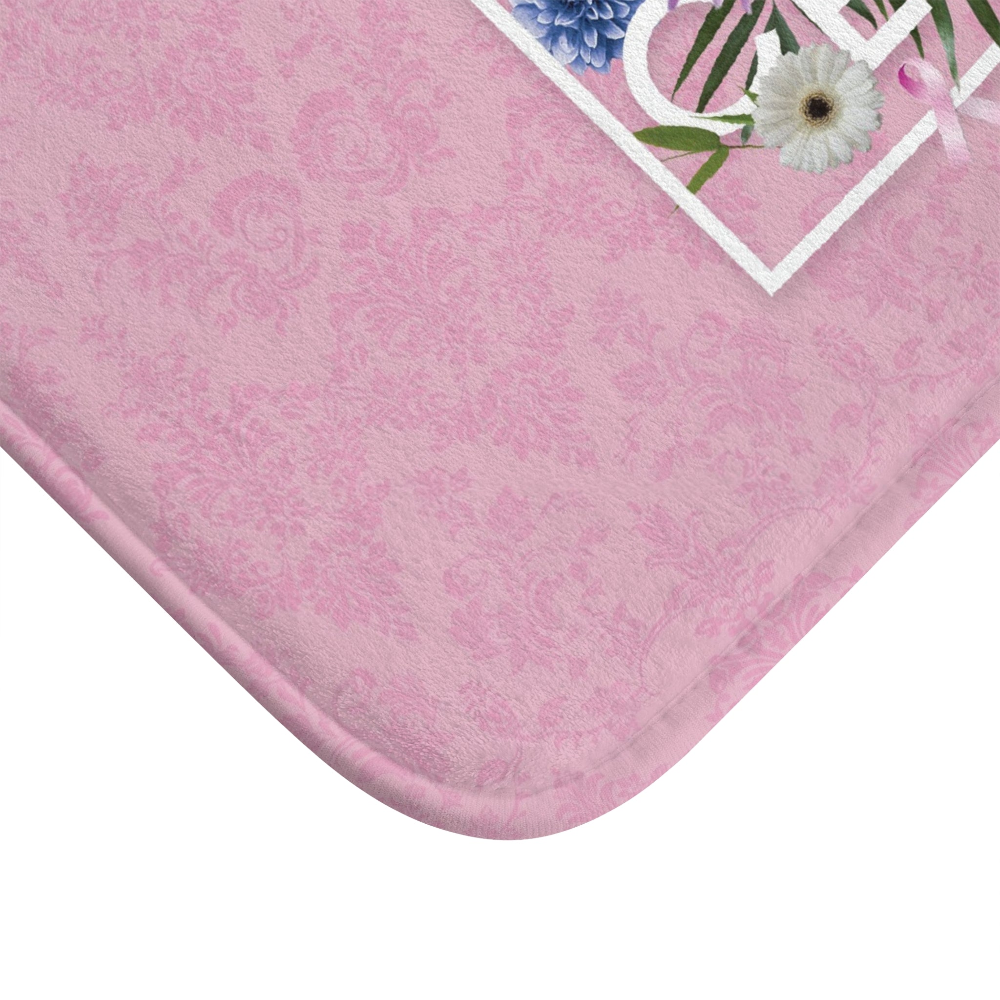 Floral Eff Bath Mat