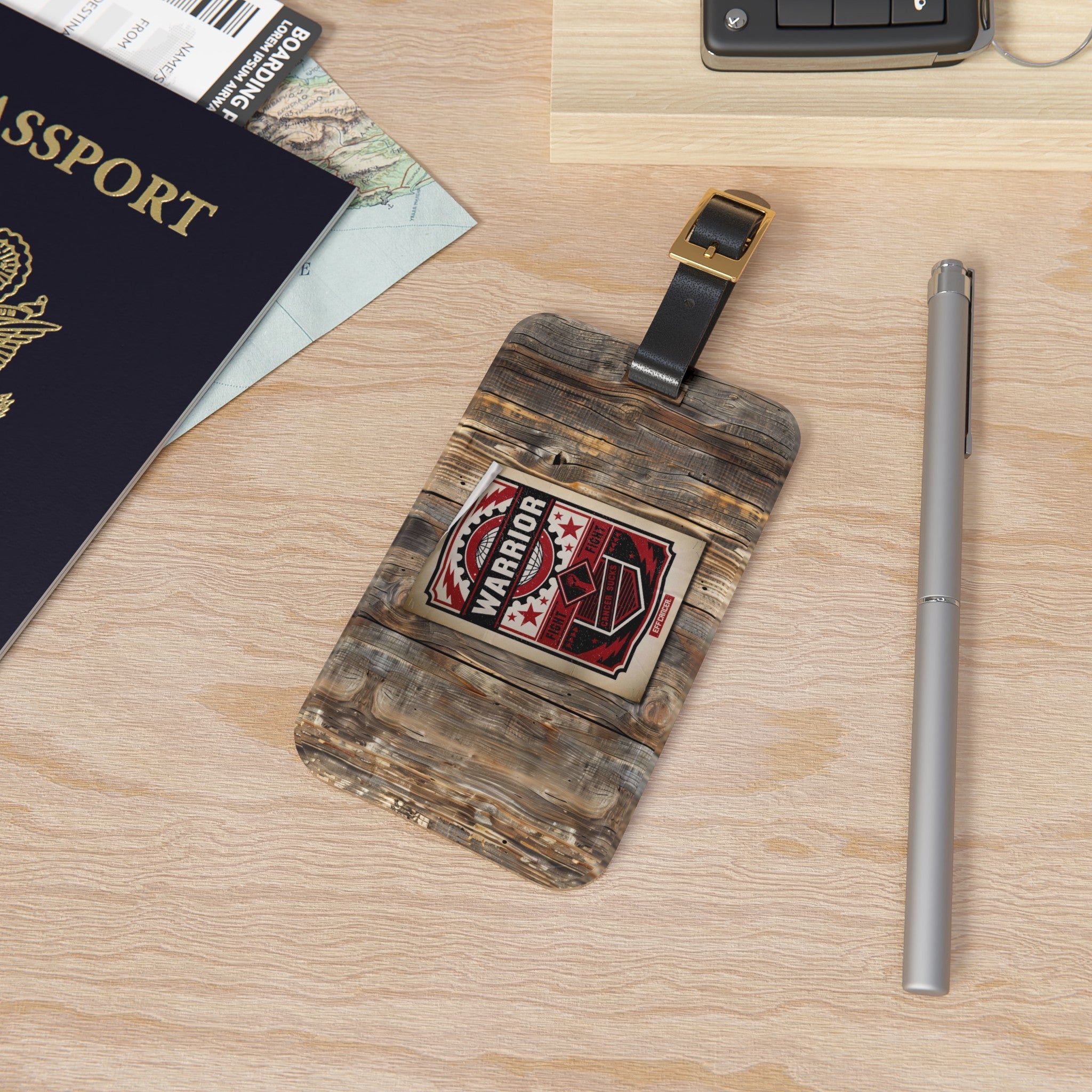 Warrior Street Luggage Tag