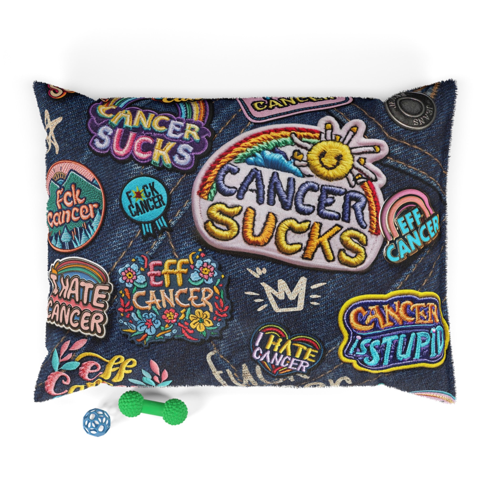 Patchy Pet Bed