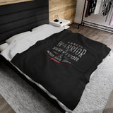 Vintage Warrior Plush Blanket
