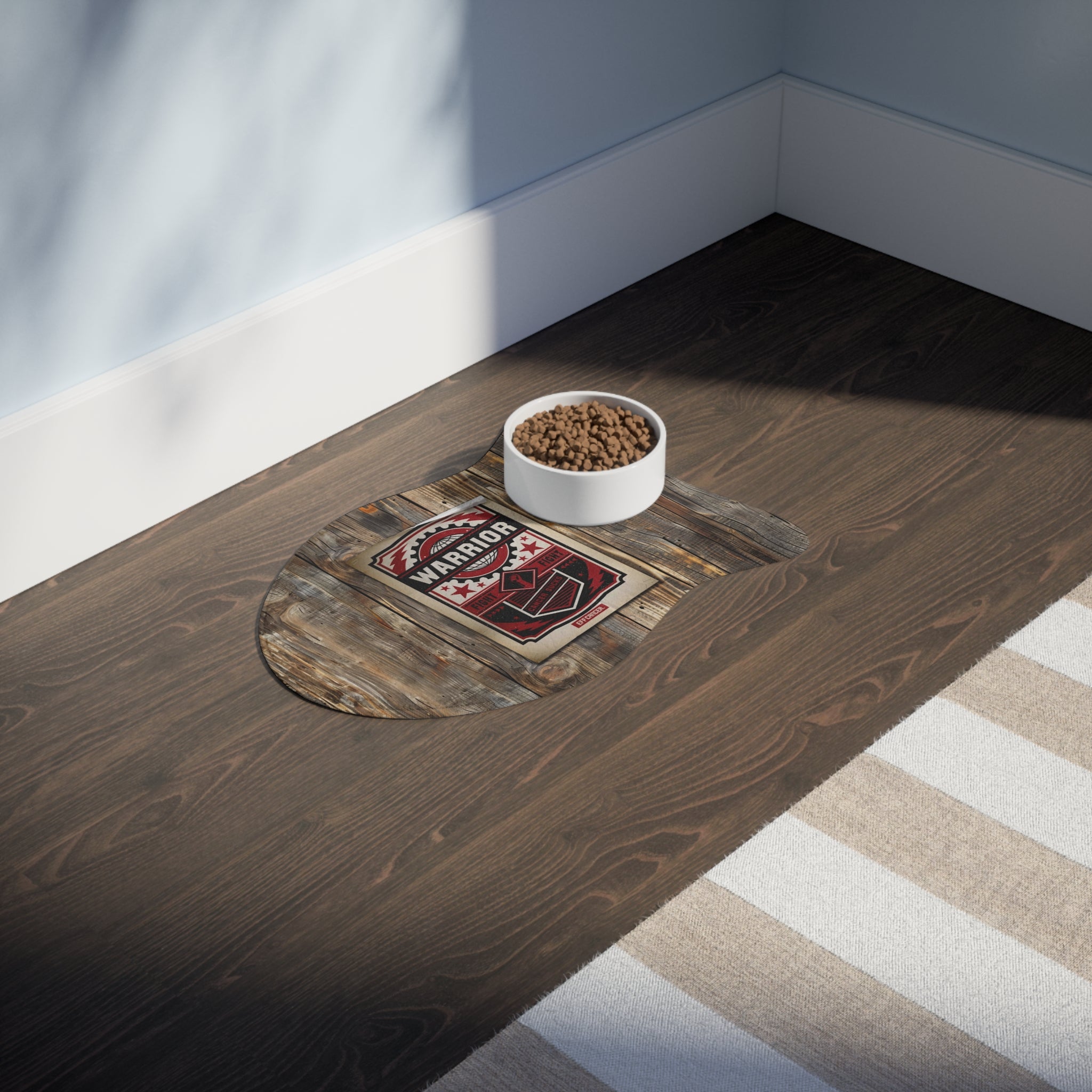 Warrior Street Feeding Mat