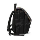 Patchy Front Flap Backpack