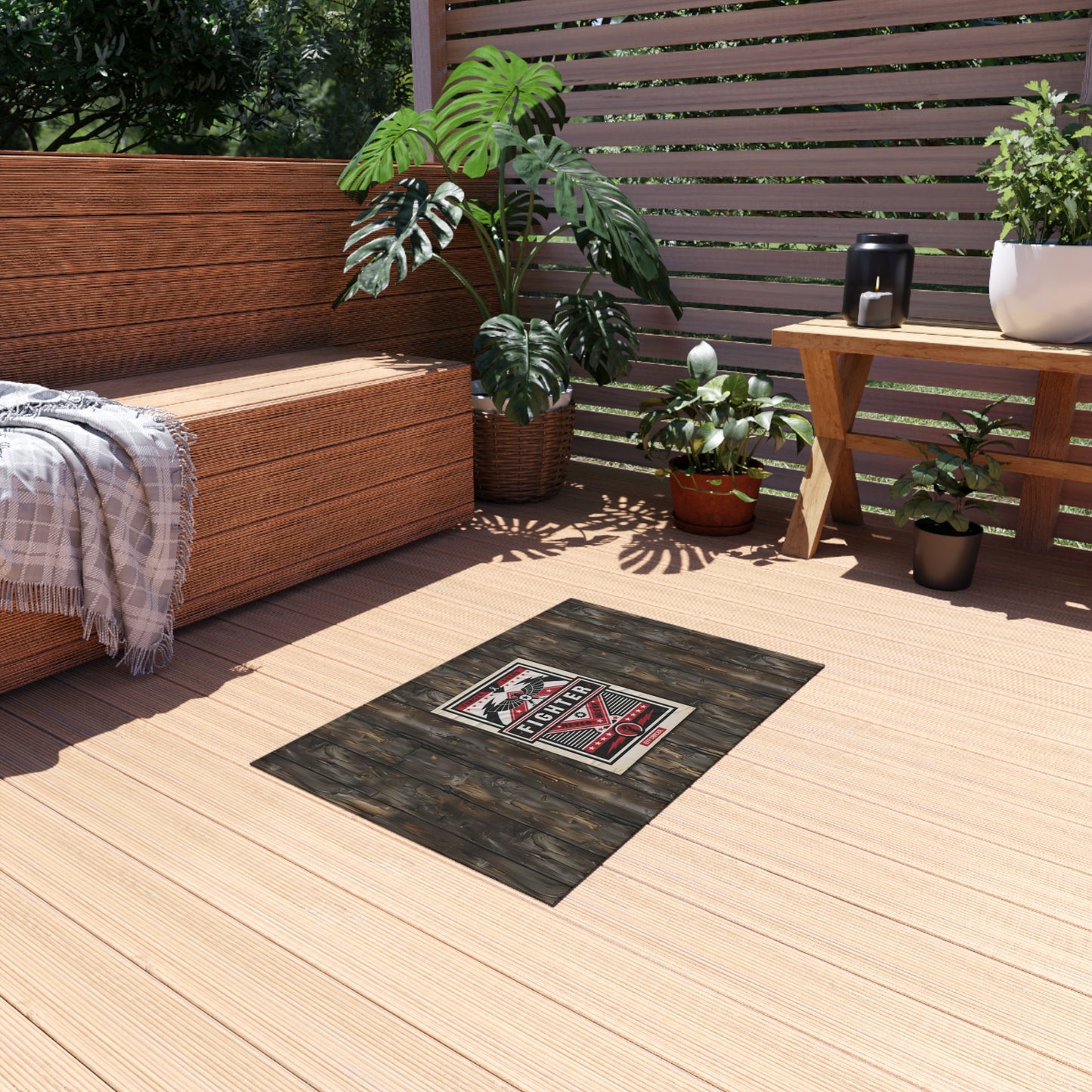 Fighter Street Outdoor Rug