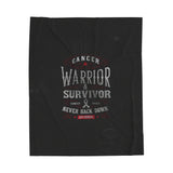 Vintage Warrior Plush Blanket