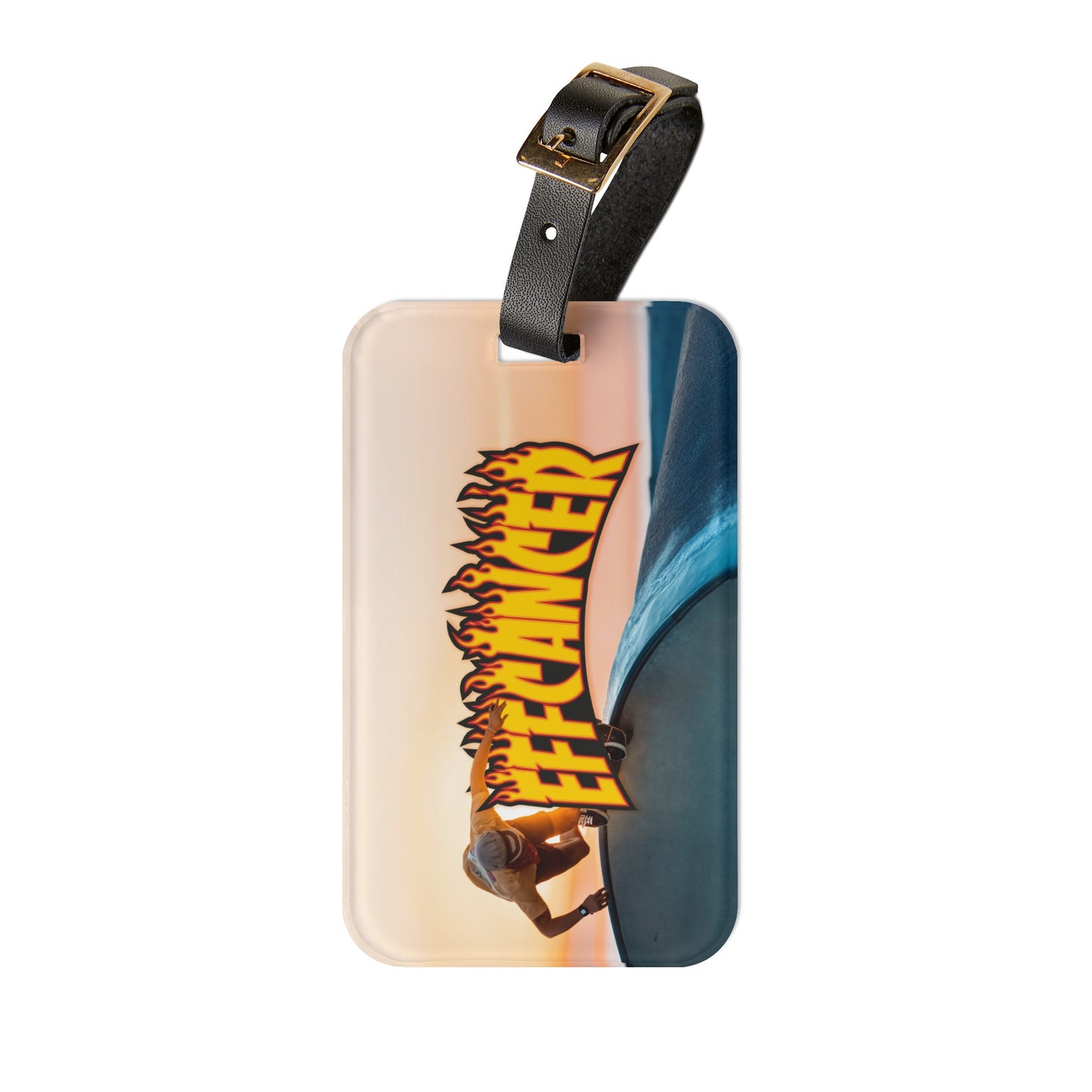 Thrashed Luggage Tag