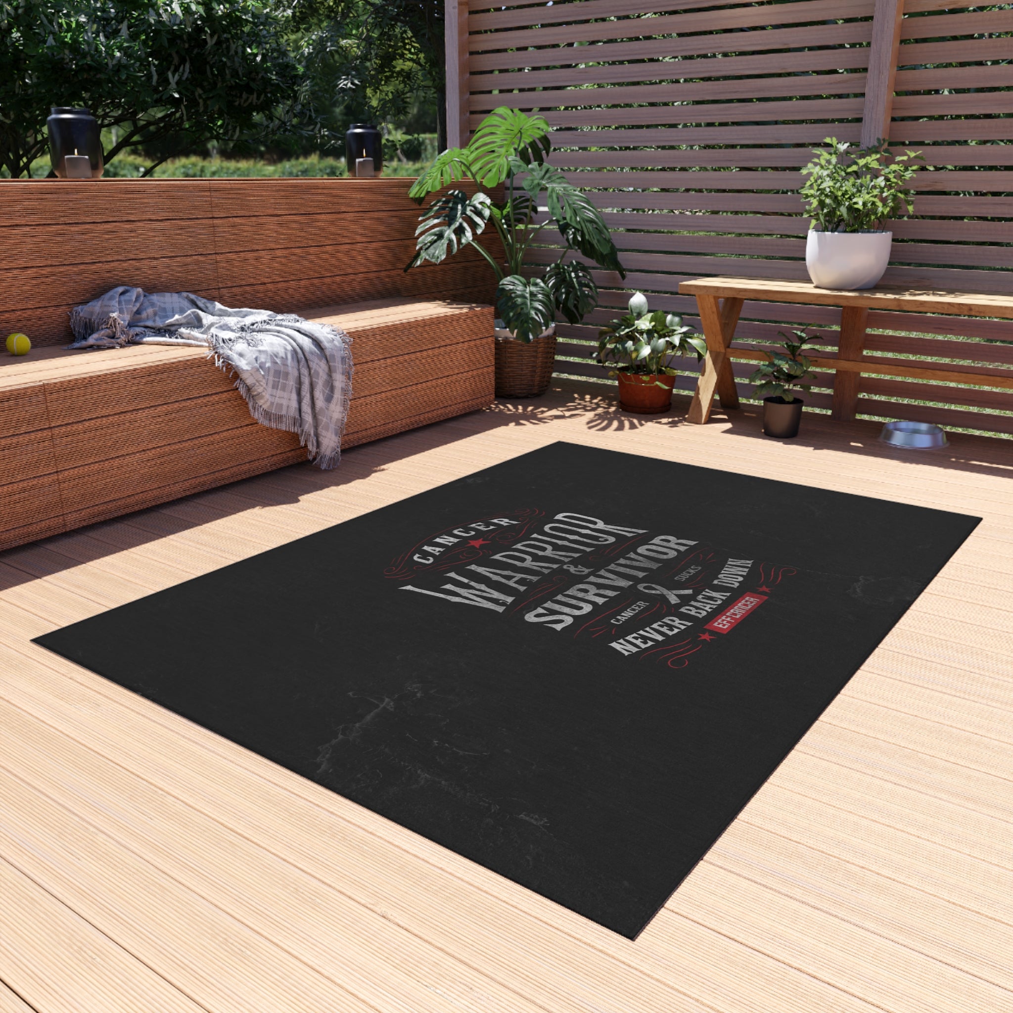 Vintage Warrior Outdoor Rug